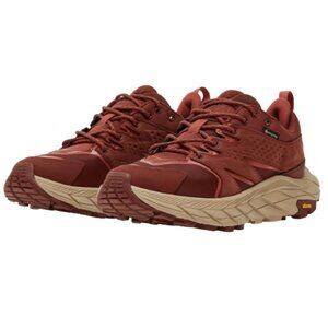 Hoka Women's Anacapa Low GTX Cherry Mahogany/Hot Sauce Size 5